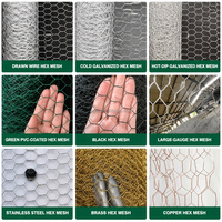 Nouveau Rouleau de Grillage Hexagonal Galvanisé à Forte Revêtement de Zinc, Résistant à la Rouille, pour Clôture de Poulailler, Jardin et Ferme, Garantie 1 An