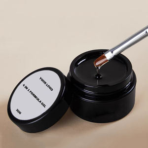 Prezzo di fabbrica OEM 4 IN 1 Base multifunzione Coat Nail Extension Gel rinforzo e costruzione Nail UV/LED Gel Polish Glue - Product Image 1