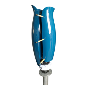VAWT 800W 12V / 24V New Arrival Flower Tulip Shape Vertical Turbinas Eolicas Verticales Wind <b>Generator</b> ST-800 Wind Gener - Product Image 1