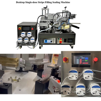 Machine de formage, de remplissage et de scellage automatique d'ampoules en plastique de haute précision / Machine BFS pour cosmétiques, liquides buccaux, gouttes pour les yeux, sérums et essences