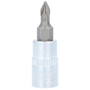 BRILLIANT TOOLS - BT020803 1/4 ''PZ Pozdriv bit socket - EAN 4042146774939 HAND SOCKETS 1/4" - Product Image 4