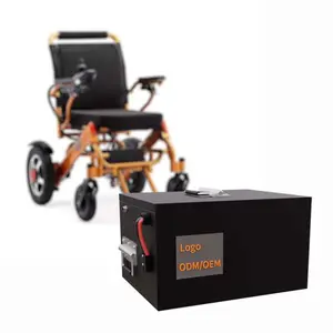 Batteria al Litio 24V 54Ah 78Ah per Sedia a Rotelle Elettrica, Macchina da Arrampicata, Scooter per Anziani, Pompa dell'Acqua, Grande Capacità - Product Image 1