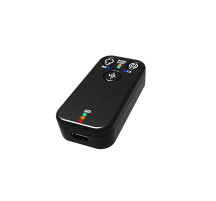 Taiwan-based CC&C BA-80TR Premium LE Audio Transceiver aptX Adaptive Supported 5.4 3.5mm AUX Jack Dongle Broadcast