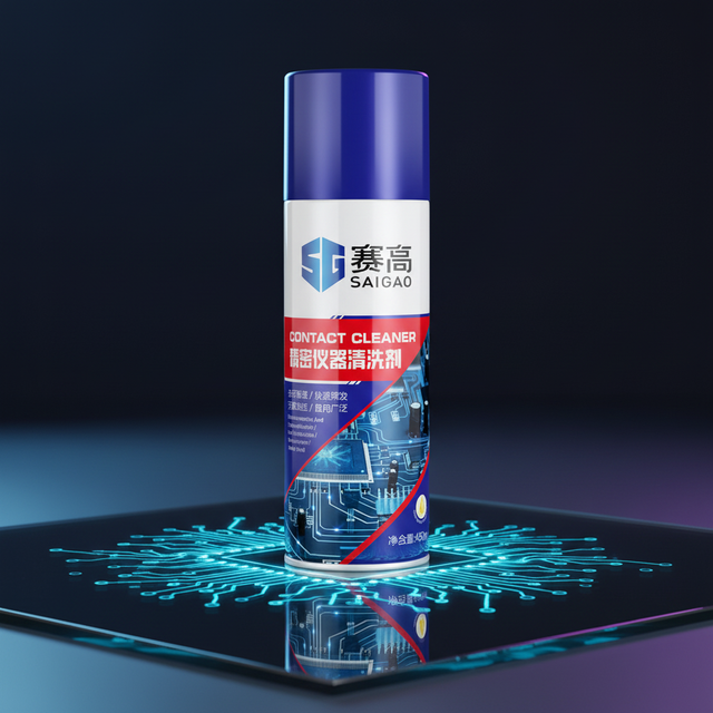 450ml Industrial Contact Cleaner Fast Drying Non-Flammable No Residue Contact Cleaner Aerosal Spray for Sensitive Electronics