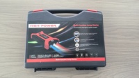 Avviatore d'Emergenza per Auto con Pompa per Pneumatici Integrata, Display Digitale, Caricabatterie Portatile Multifunzione LED e Torcia per Auto 12V Benzina/Diesel