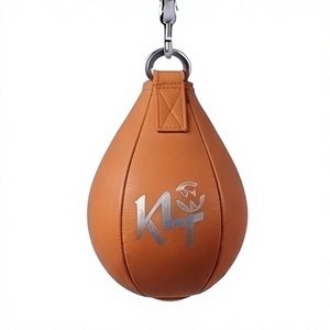 Sac de frappe double extrémité en caoutchouc réglable en hauteur pour adolescents - Équipement d'entraînement de boxe - Product Image 1