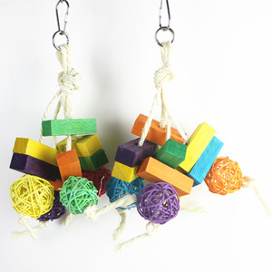 Hot Sale Natural Wood Chewing Macaws African <strong>Grey</strong> Various Cage Accessories for <strong>Parrot</strong> Large Pet Games Chew Bird <strong>Toy</strong> - Product Image 2