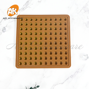 <span class=keywords><strong>Moule</strong></span> en <span class=keywords><strong>silicone</strong></span> AK 100 cavités pour mini-pépites de chocolat, idéal pour la pâtisserie, les chocolats DIY, les bonbons et la décoration de gâteaux - Product Image 6
