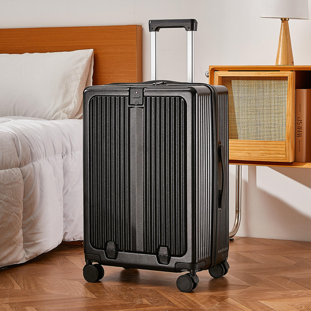 สีดำเงา [พร้อมที่ชาร์จ USB ที่วางแก้วและตะขอ]