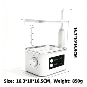 Irrigador Bucal Eléctrico Portátil Recargable Inalámbrico con Logotipo Personalizado, Tanque de 1000 ml, Resistente al Agua IPX7, 10 Niveles de Presión, 6 - Product Image 3