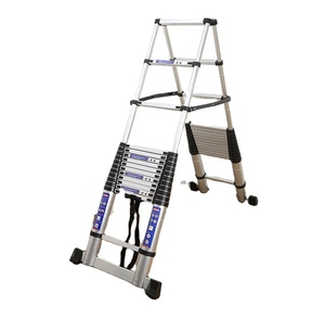 บันไดเหล็กคาร์บอนพับได้ SOYOUNG Industrial Combination 510CM แบบ 7 ขั้น รับน้ำหนักได้ 375 ปอนด์ ความสูงพับเก็บได้ 8 ฟุต ความสูงเมื่อขยาย 75 นิ้ว - Product Image 5