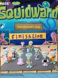Caja Sorpresa Original X11 Bikini Bottom Squidward a Day Series, Muñeco <span class=keywords><strong>Kawaii</strong></span> Cosplay, Figura de Anime, Colección Decorativa, Regalo para Niños - Product Image 3
