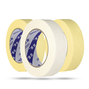 Cinta Adhesiva para Pintar UJANG de 2 Pulgadas, Cinta de Papel Crepé Decorativa Blanca para Enmascarar en Pinturas Automotrices - Product Image 1