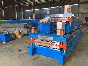Machine de formage de rouleaux de feuilles, trapez <span class=keywords><strong>saci</strong></span> kalip, panneau de toit métallique entièrement automatique, carrelage émaillé, formage de rouleaux - Product Image 6