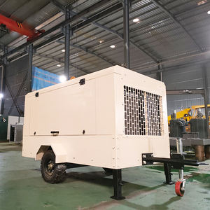 185 Cfm 102 Psi 42kw <span class=keywords><strong>Compresor</strong></span> de aire de tornillo portátil diesel para martillo de demolición - Product Image 6