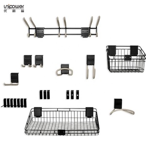 Heavy-Duty 8 ''đá phiến tường đôi móc nhà để xe slatwall phụ kiện cho công cụ lưu trữ thế hệ mới hiển thị móc - Product Image 6