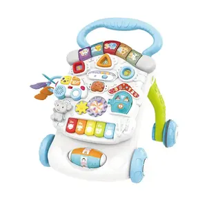 Hot Selling 3 in 1 Multifunctional Baby Walker with Activity Center Baby Push Interactive Learning Table Toy