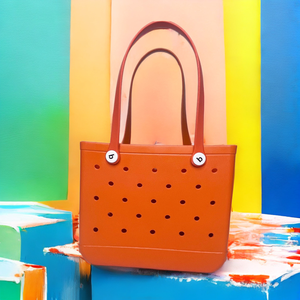 Bolsos de diseñador de etiqueta privada Compras Playa Mano Gran capacidad Fácil de llevar Bolso de mujer Bolso de mano EVA para mujer - Product Image 4