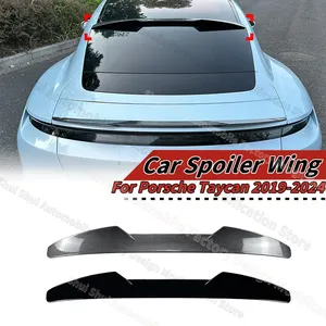 Pour Taycan 2019-2024 : Spoiler de toit arrière, Aileron de coffre, Protection de hayon, Kit de tuning, Décoration extérieure, Pièces automobiles - Product Image 1
