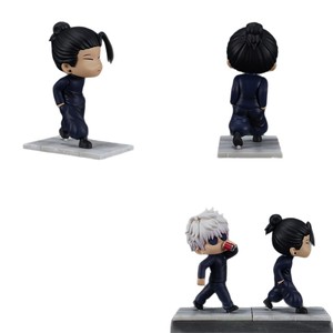 Figurines d'action en gros Satoru Gojo à l'œil droit ouvert et <span class=keywords><strong>Suguru</strong></span> Geto en pose debout, figurines d'anime pour filles, jouet d'anime, cadeau pour fans - Product Image 5