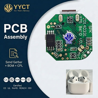 Carte mère PCBA FR-4 conforme RoHS pour la commande intelligente des véhicules automobiles, usine de traitement de la charge des écouteurs sans fil