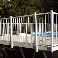 Fabricante de China, valla temporal de piscina de metal de seguridad de acero galvanizado con recubrimiento en polvo de 1,5mm y 2mm