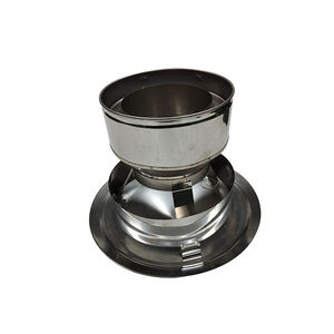 5 "Color de <span class=keywords><strong>metal</strong></span> Acero inoxidable Doble pared Twist Lock <span class=keywords><strong>Chimenea</strong></span> Tubería Escudo Techo Lluvia Cap/Techo <span class=keywords><strong>Chimenea</strong></span> Cap - Product Image 6