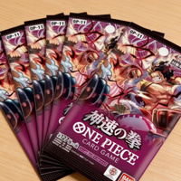 Boîte de boosters One TCG OP11 a Fist of Divine Speed, version japonaise scellée en usine, cartes à collectionner, coffret cadeau en papier