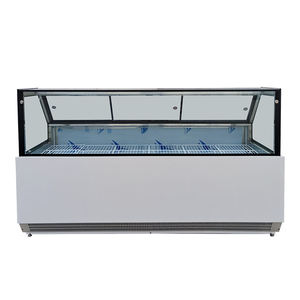 Ticari soğutucu toptan fabrika teslimat vitrin kabinleri Self-service taze gıda soğutucu ekran et ekran soğutucu - Product Image 2