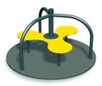 Manège pour enfants d'extérieur, chaise tournante de jardin