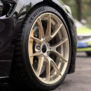 <span class=keywords><strong>Jantes</strong></span> forgées finition or 5X120, <span class=keywords><strong>jantes</strong></span> en alliage pour voitures particulières, style M Performance 763m pour F87 M2 M3 M4 E90 E87 E91 F80 F82 F87 - Product Image 4