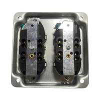 Lámparas de Pared de Estilo Industrial y Vintage, Paneles Galvanizados, Tomas de Corriente Estándar Nacional, Interruptores de Reinicio Automático