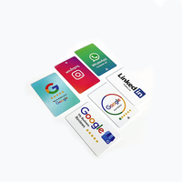 Puce Nfc à impression personnalisée Google Reviews Card Pop Up amazon Review Card Nfc tag213 Carte cadeau Google play
