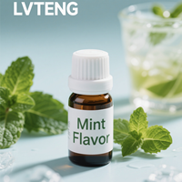 Essence aromatique de menthe poivrée hautement concentrée - Liquide rafraîchissant intense de qualité alimentaire pour les chewing-gums, les bonbons et le dentifrice