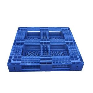NEXARA <span class=keywords><strong>Euro</strong></span> Palette Plastique Vente à Chaud Stockage à Face Unique 9.5kg 1111 1100*1100*150mm Grid Field Logistics 4-Way - Product Image 1