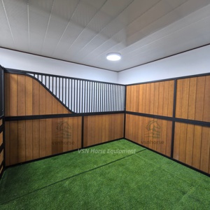 Taşınabilir prefabrik bambu dolgulu at istikrarlı kutusu açık at döken için özelleştirilmiş yüksek kaliteli mobil Stables - Product Image 2