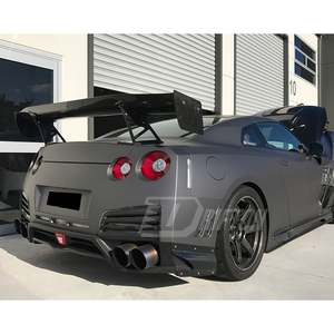 Alerón Trasero Individual de Fibra de Carbono Estilo Drifton AP para Nissan R35 GT-R - Product Image 3