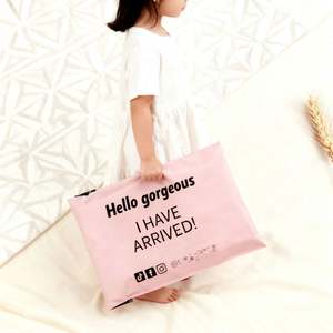 Sacs d'expédition en polyéthylène pour courrier, sacs d'emballage personnalisés écologiques avec logo violet, sacs d'expédition en polyéthylène pour colis - Product Image 2