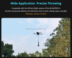 CZI TH2 Sistema de liberación Airdrop de doble gancho de 2 etapas para DJI Matrice 4T/4E Drone Ideal para logística de rescate de emergencia Lanzador M4T - Product Image 4