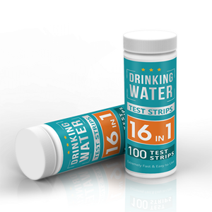 물 테스트 스트립, 16 in 1 물 테스트 키트 식수 100 PCS 신속 테스트 스트립 가정용 물 테스트 키트, 탭 - Product Image 5
