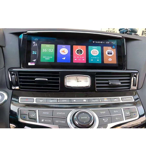 مشغل وسائط متعددة للسيارة بنظام أندرويد مقاس 10.25 بوصة مع نظام تحديد المواقع وستيريو وواي فاي مدمج لسيارات إنفينيتي Q70L/M25/M35 2013-2017 - Product Image 6