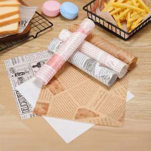 Papel Antigrasa al por Mayor para Envolver Alimentos: Hamburguesas, Sándwiches, Comida Callejera, Papas Fritas y Chips - Product Image 2