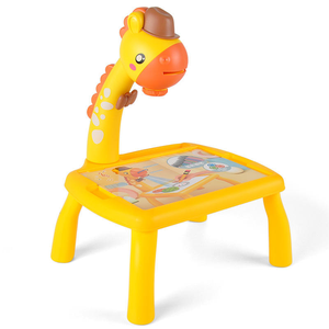 Table de dessin multifonctionnelle pour enfants avec projection de dessins animés, facile à utiliser et réutilisable - Product Image 4