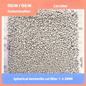 5 lbs Exportation de sable de chat bentonite australien sans poussière et agglomérant rapidement avec diverses saveurs de litière de toilette pour chat