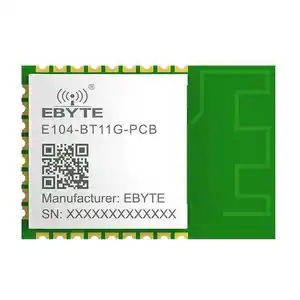 E104-BT11G-PCB EFR32พลังงานสูง2.4G วงจรรวมพลังงานต่ำ BLE ตาข่ายโมดูลฟันสีฟ้ากับเสาอากาศ PCB