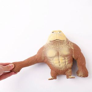 Custom Big Size 23Cm Children's <b>Squeeze</b> <b>Ball</b> Stretchy Creative Slow Rebound Anti Stress Giant Sand Gorilla Fidget Toy - Product Image 4