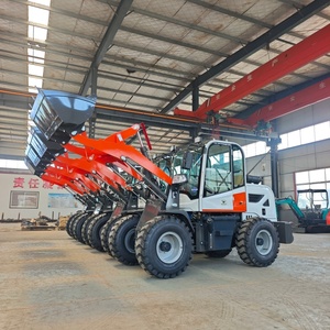 รถตัก4X4ล้อลากขนาดเล็กแบบไฮดรอลิกเต็มหน้า910 920ตีนตะขาบมีแกนปั๊มเครื่องยนต์ - Product Image 3