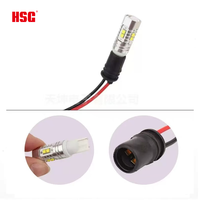 Portalámparas de cerámica al por mayor 3156 T10 T20 1156 adaptador halógeno conector de lámpara de enchufe de coche