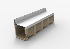 <span class=keywords><strong>Caniveau</strong></span> de drainage en acier inoxydable avec couvercle <span class=keywords><strong>à</strong></span> fentes - Product Image 3