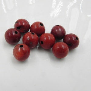 Alta calidad 6mm natural rojo jasper piedra suelta perlas para la fabricación de la joyería - Product Image 3